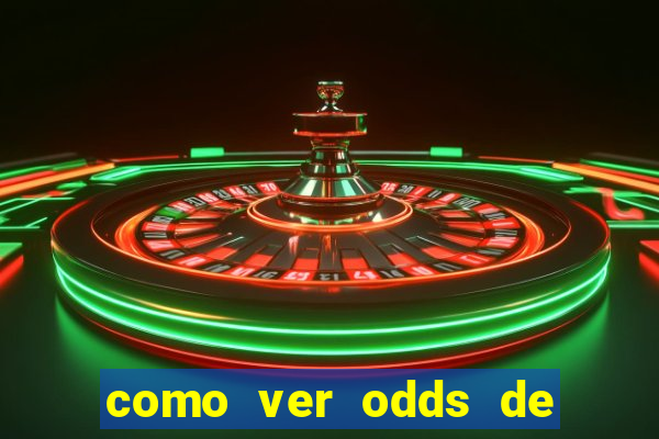 como ver odds de jogos passados